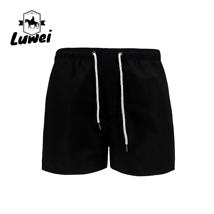Polyester Gym Workout Shorts Training Running Jogger Summer Shorts With Pocket