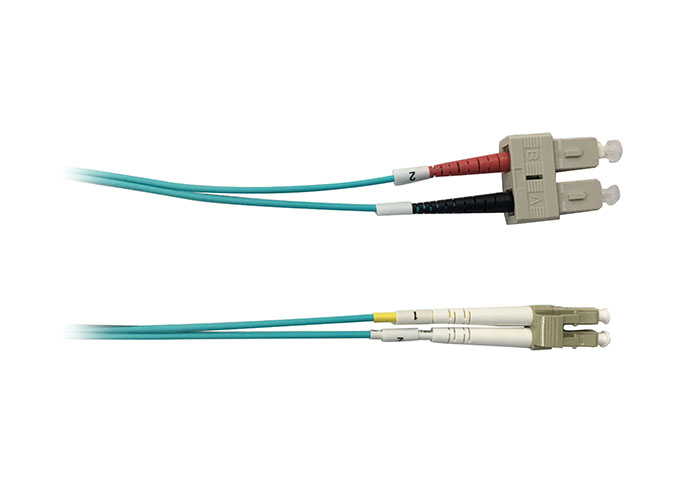 High Precision Fiber Optic Patch Cord Quick Speed Fiber Channel Flame Retardant