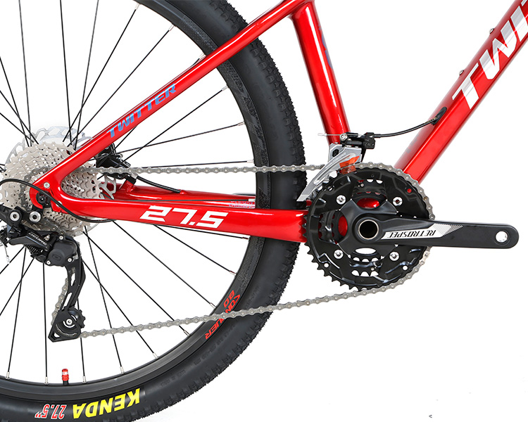 30 Speed Big Tires 27.5 Inch Off Road Mountain Bike Carbon Fiber Frame No Fold