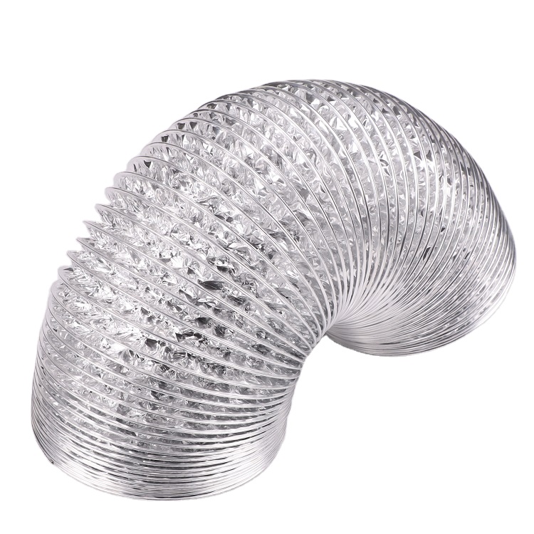 Flexible Duct for Exhaust Fan Semi Rigid Soft Double Single Layer AU Standard White