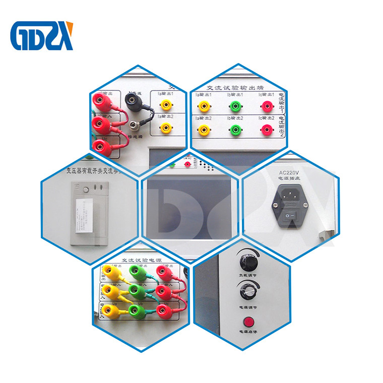 10kV-500kV Transformer On Load Tap Changer AC Parameter Tester For Field Test