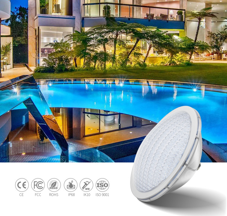 35W SS316 Par56 LED Pool Light 12V AC/DC IP68 PAR56 LED Pool Light