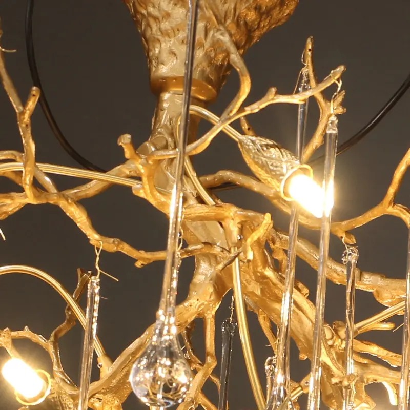 Simplicity Tree Branch Chandelier Lighting Fixture G9 Energy Saving