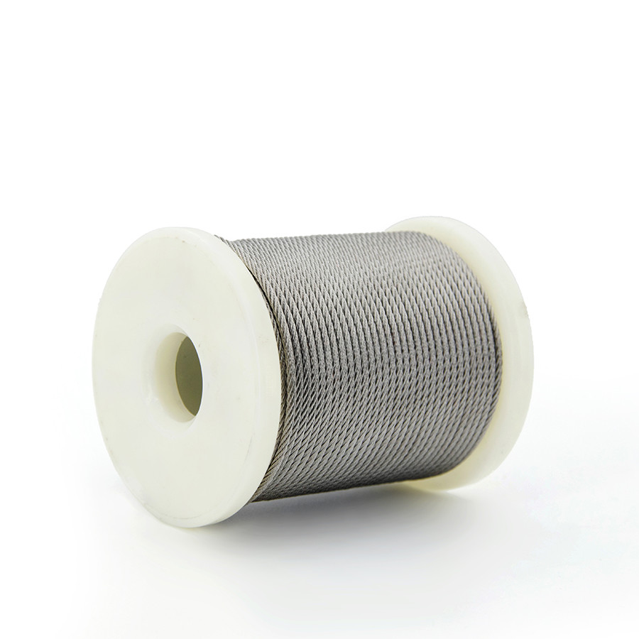 2.5mm Stainless Steel 7 19 Wire Rope Bright No Burrs In Common Use