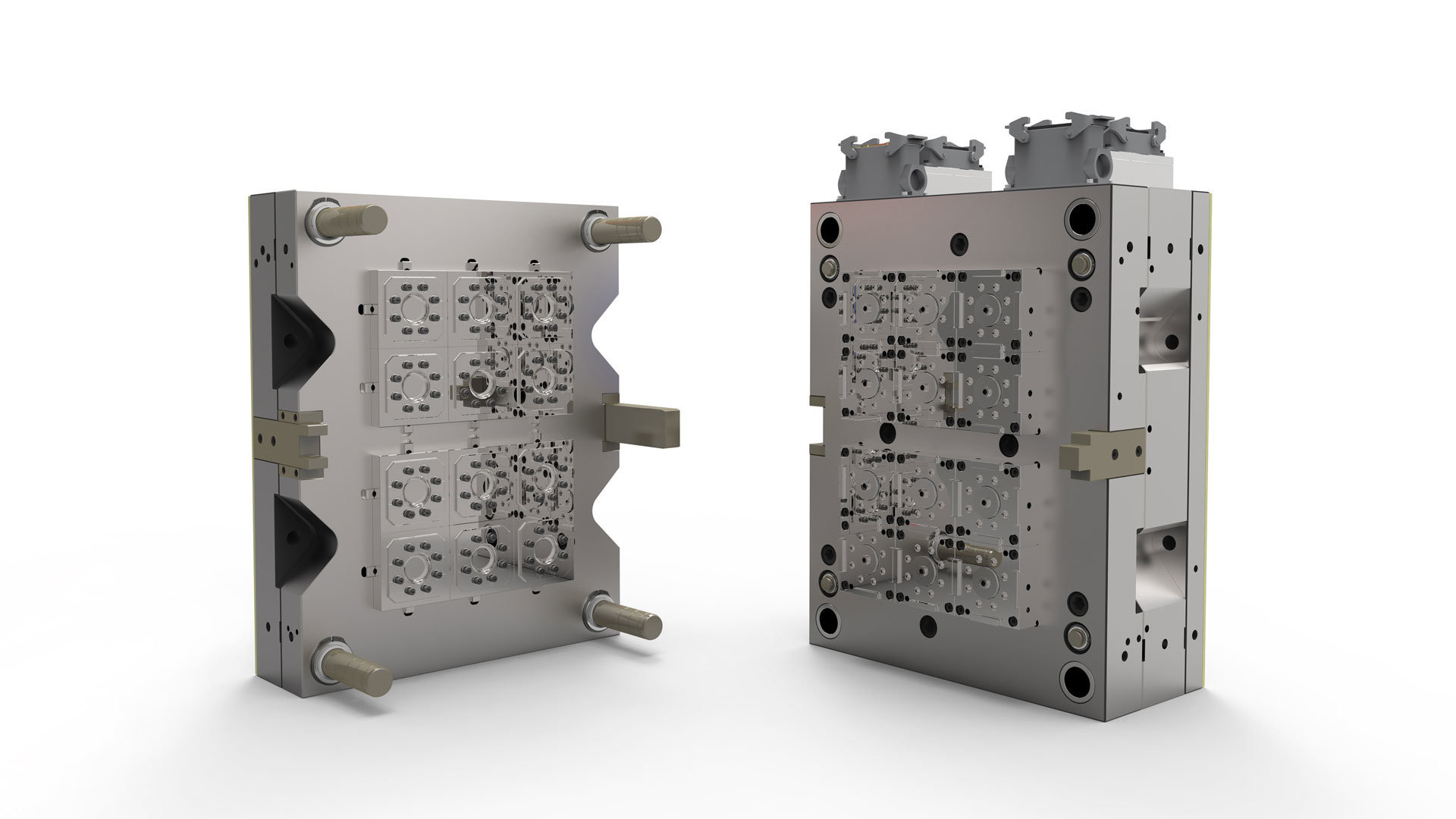 Water Cooling System STL/G-Code High Precision Plastics Injection Mold