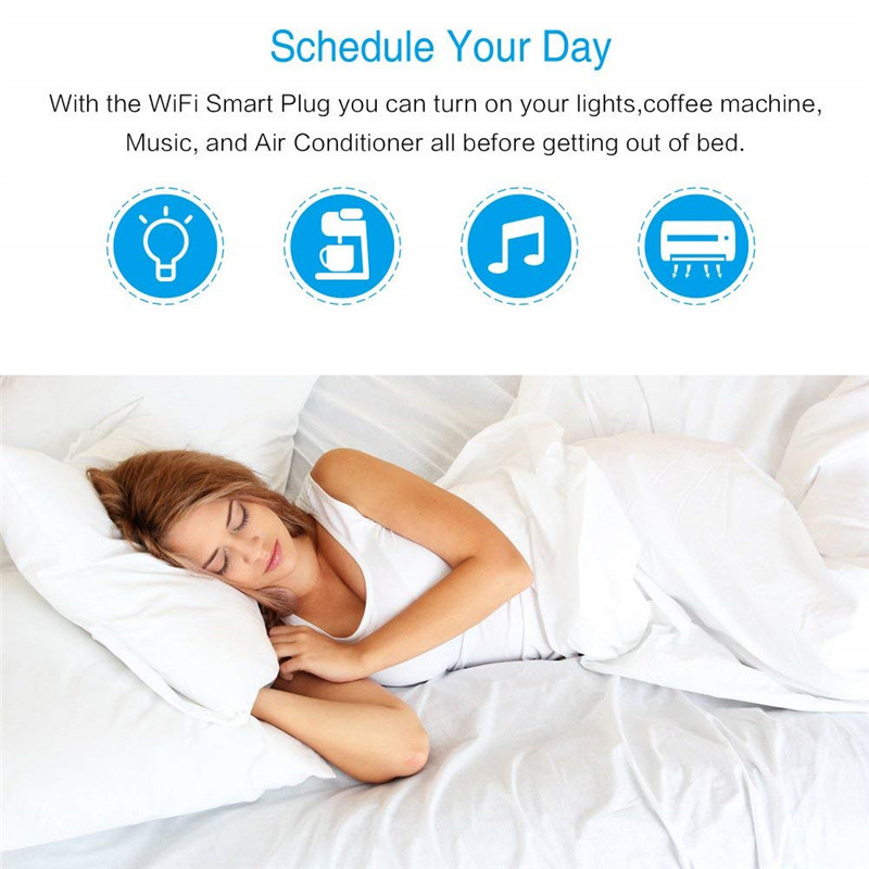 Outdoor Wifi Smart Plug Remote Control Socket With Alexa Iffft Google Assistant