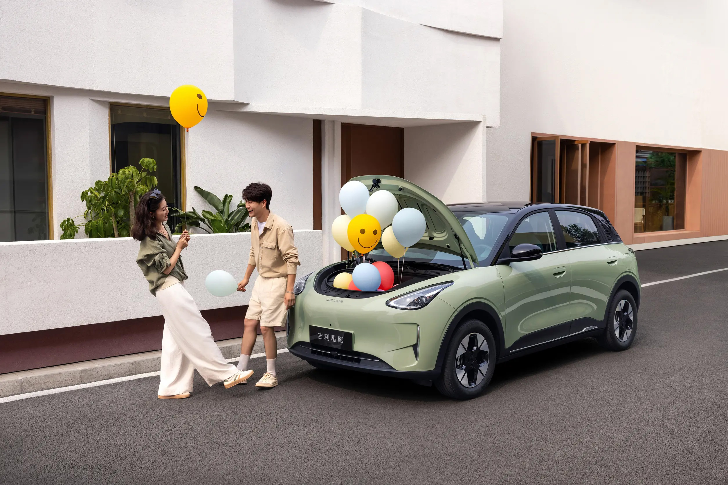 s 2024 Geely Galaxy Xingyuan Mini SUV The Best Choice for Affordable Luxury Electric Energy Vehicle Solutions