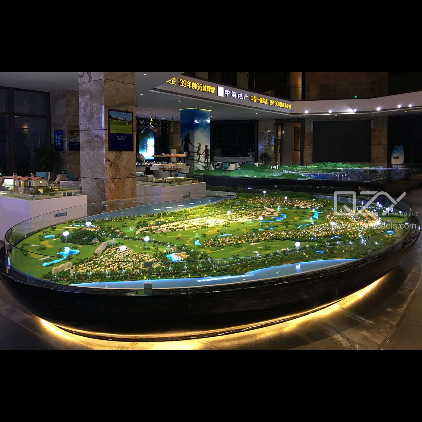 Shenzhou Peninsula Architectural Model Design 3D Scale Model Maker 1/500