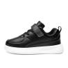 Buy cheap Children'S White Sneakers Skate Shoes 2024 Non-Slip Black Shoes Leather from wholesalers