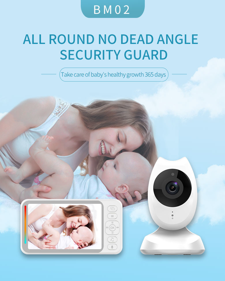 720p VGA Video Monitor Night Vision 4.3" VGA Color Monitor With Camera And Audio