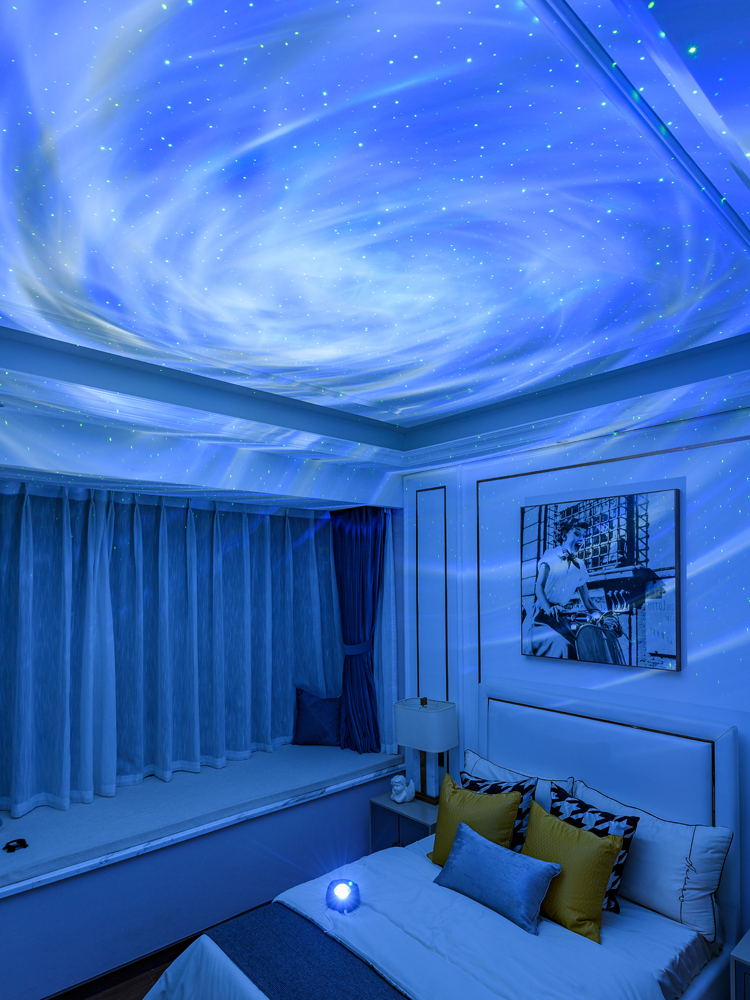 Whirlwind Starry Sky Projection Night Light No Light Control 50000 Hours Working Time