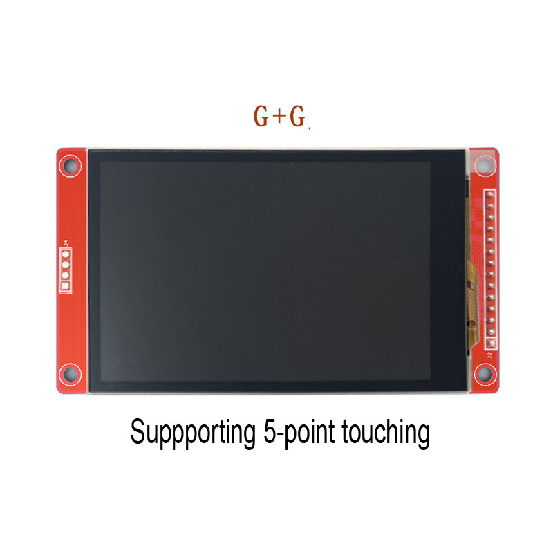 3.5 Inch Uart Tft Display 14pins SPI Interface 320x480 TTL Interface With Touch Panel