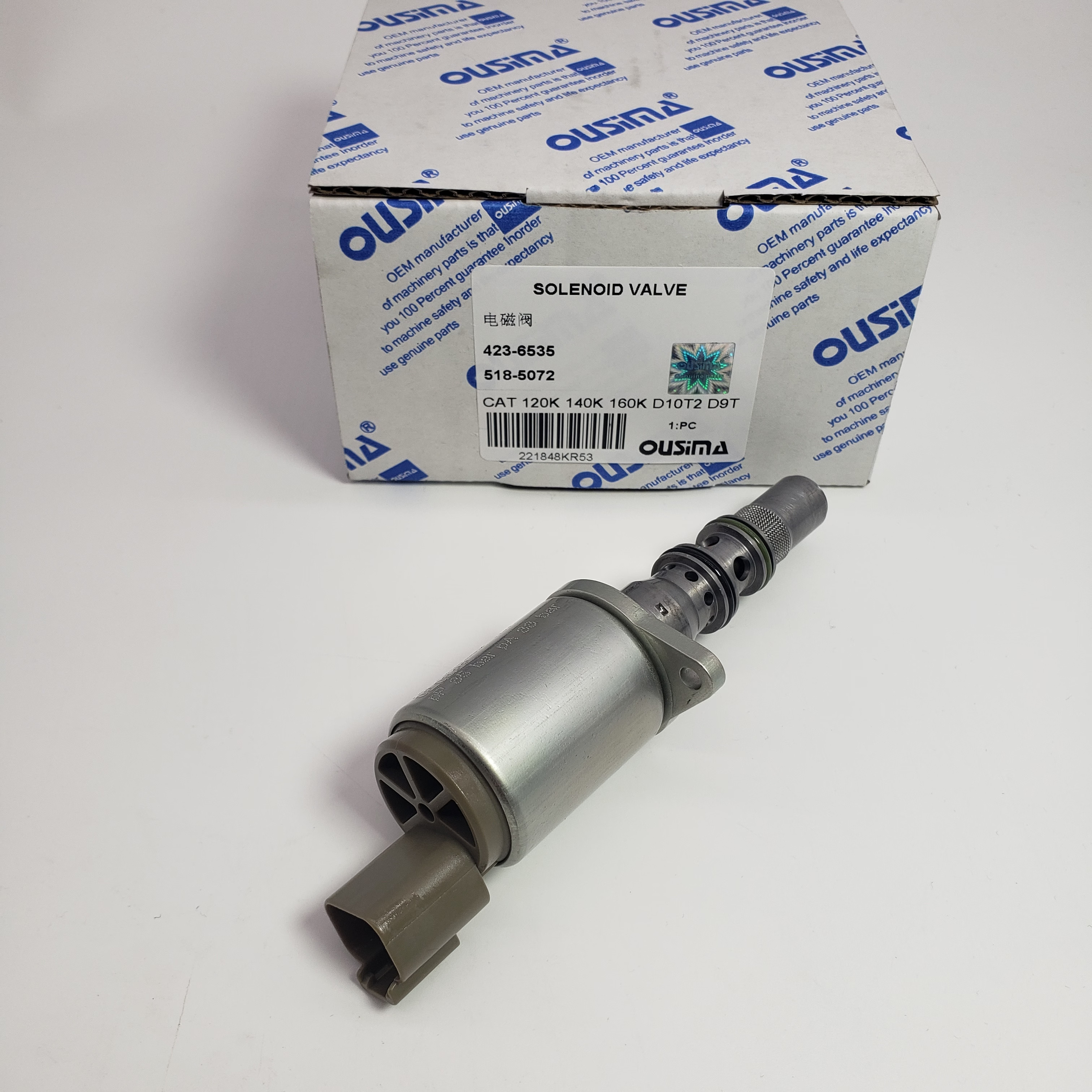 423-6535 518-5072 Solenoid Valve For Motor Grader 120K 12K 160K D9T