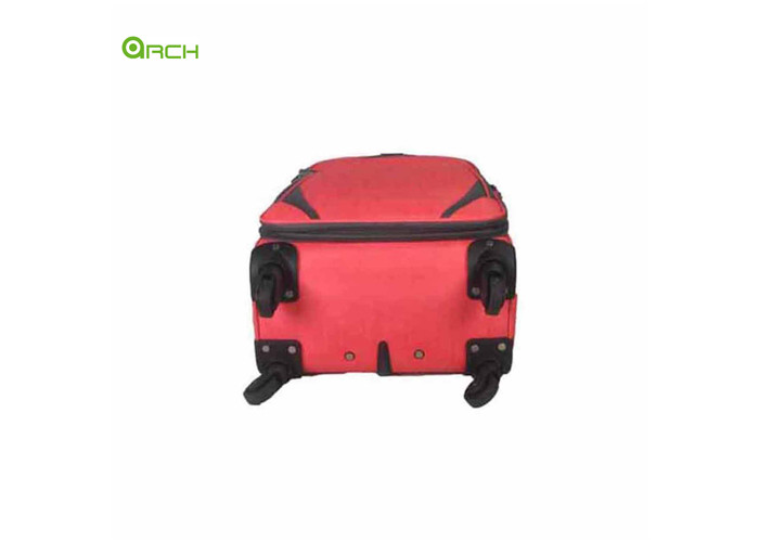 Light Weight Trolley Travel Case Soft Sided Luggage with Two Easy Access Pockets