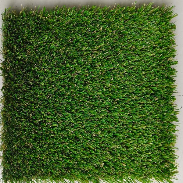 Three Types Of Grass Shapes Mixed 38mm Outdoor Green Artificial Grass With Low Maintenance and excellent texture