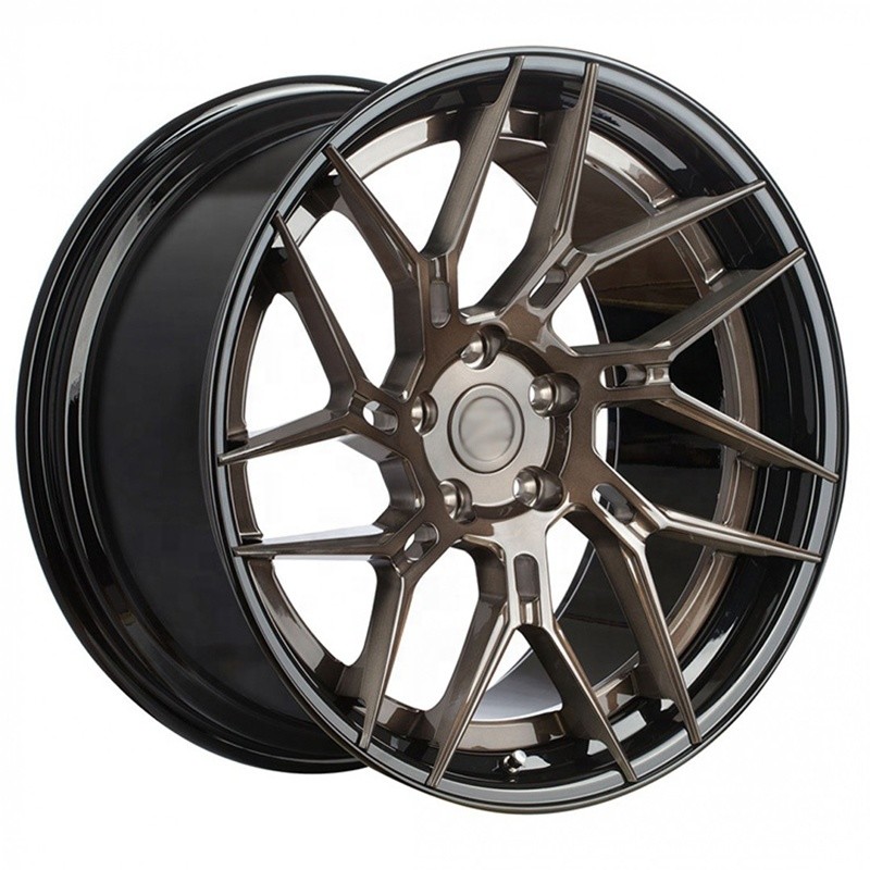 Custom forged Wheels custom 16 inch 24 inch aluminium alloy wheels for cars michine face polish