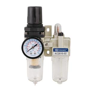 China Two Points Combination Air Source Treatment Unit SMC Type Air Pressure Regulator on sale