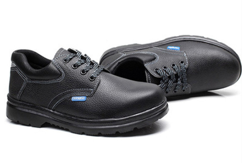 European Standard Genuine Leather Waterproof Men Industrial Steel Toe Work And Construction Work Safety Shoes