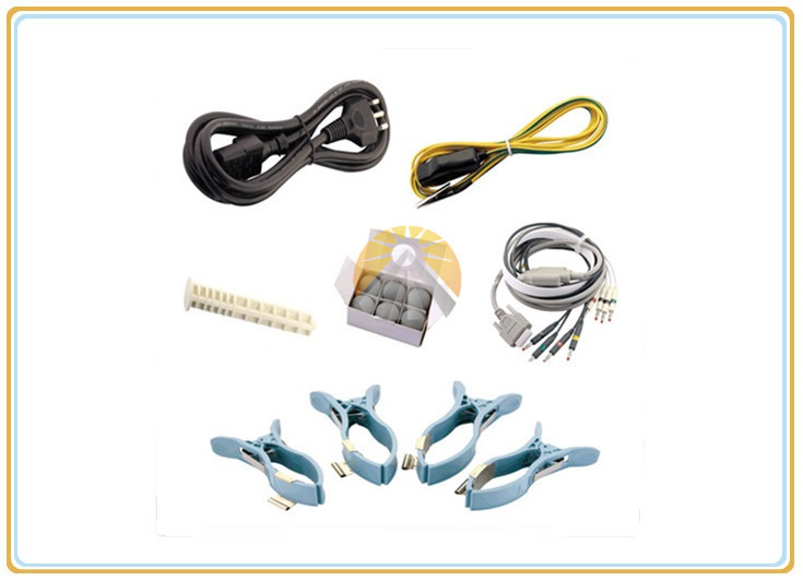 Single Channel Portable ECG Machine High Accuracy Digital Filter Small Size