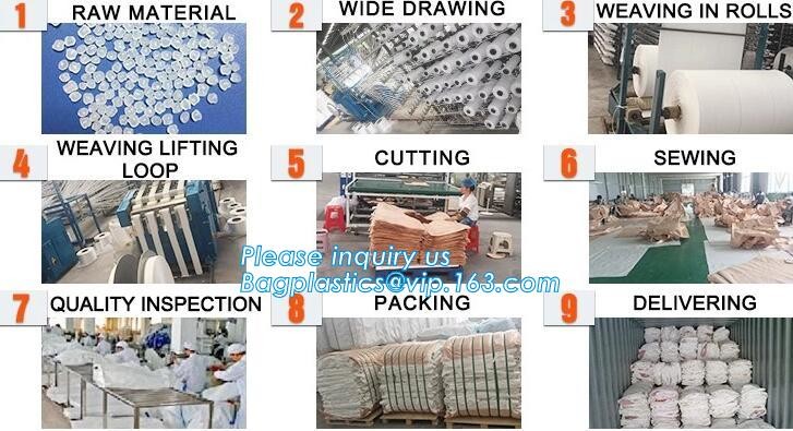 customizable PP u-panel baffle big bag /coated white woven PP jumbo bag/ventilated 4 panel baffle bag/all colors availab