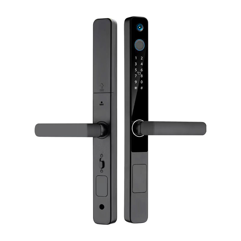 Camera Smart Handle Lock IP65 S608max Fingerprint Smart Lock