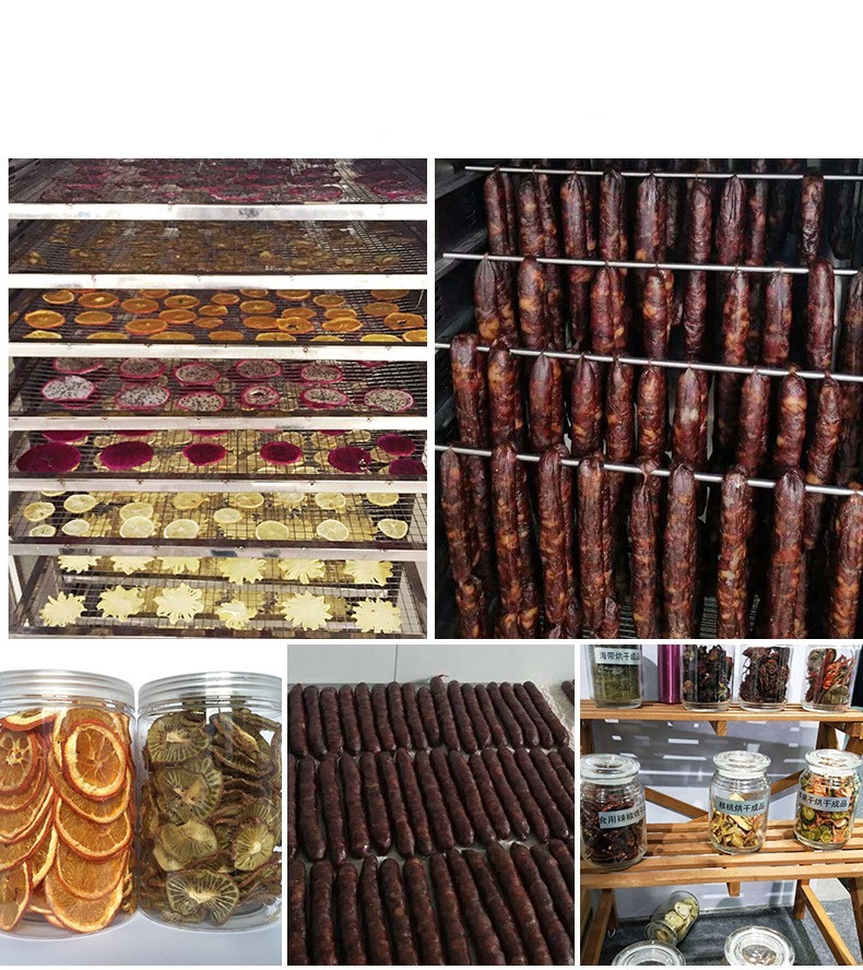 Multi Functional Food Fruit Vegetable Drying Equipment Easy Operation