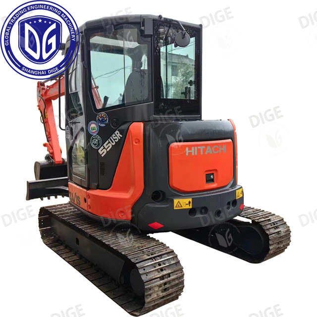Hitachi ZX55 5.5 Ton Excavator Used Hitachi Small Excavator