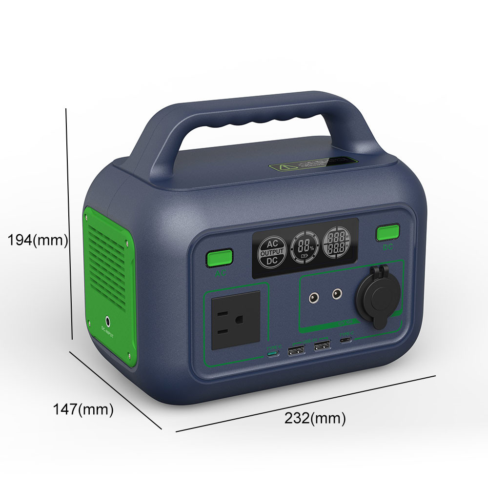 330w 350w Lithium Portable Power Station Battery 220V Mini Solar Energy Generator