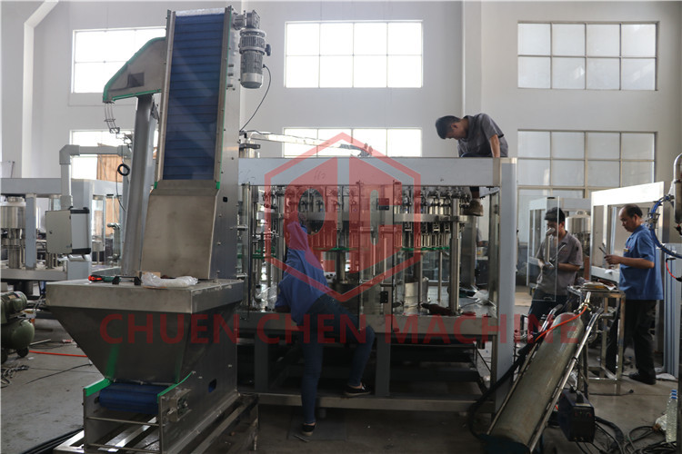 Plastic Bottle Beer Filling Machine With Co2 Injection System Brewery