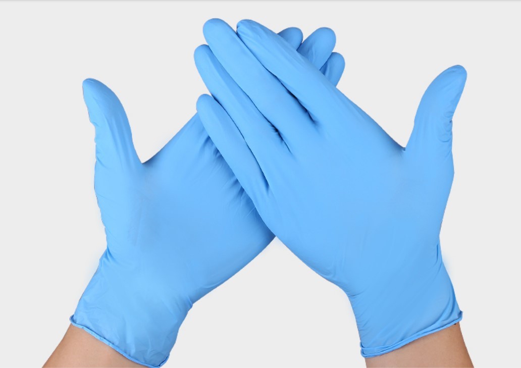XL Nitrile Powder Free Gloves Blue Nitrile Gloves Powder Free Anti - Aging