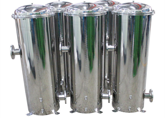 Stainless Steel PP Cartridge Filter Housing , Security Cartridge Filter Housing