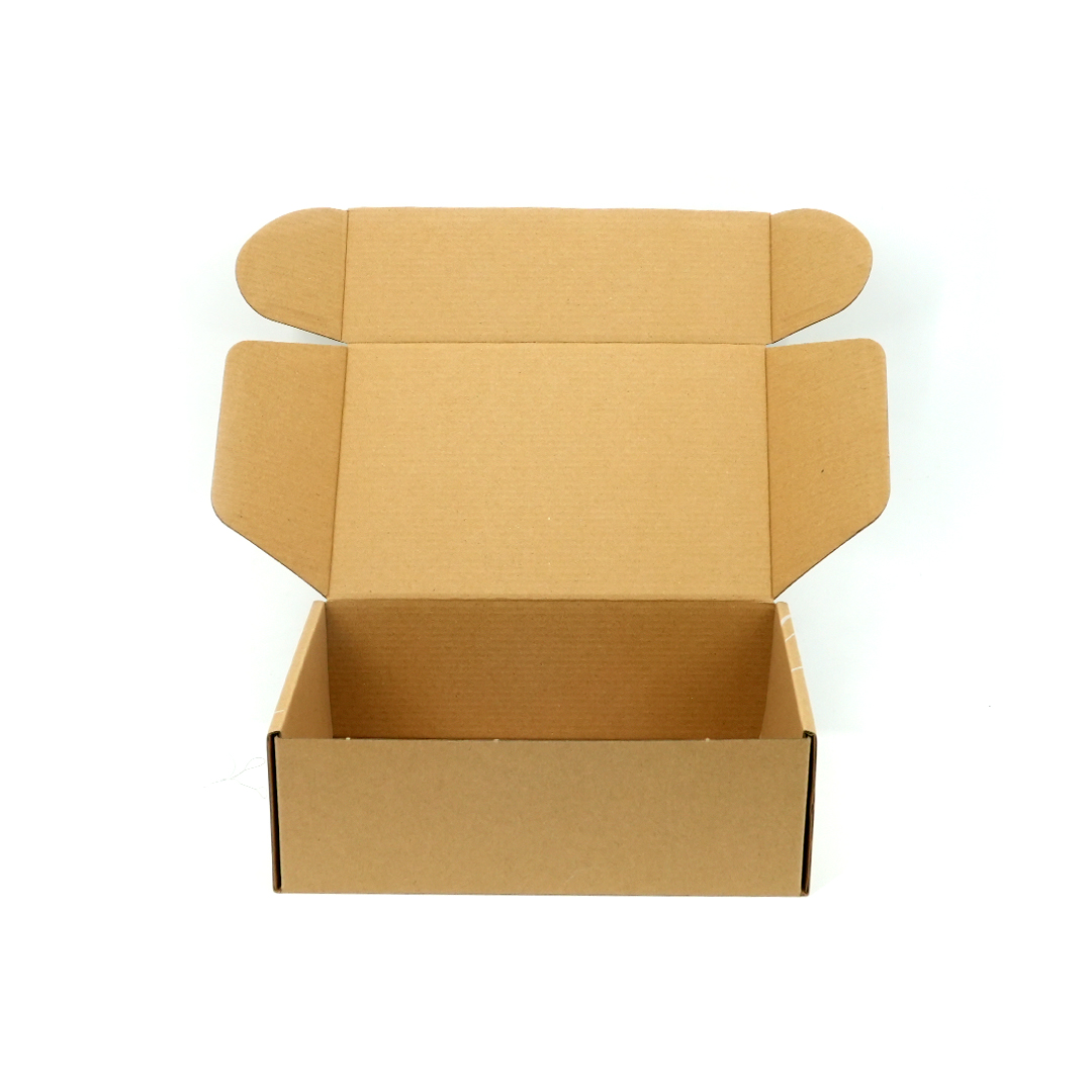 Small Cardboard Corrugated Folding Garment Packaging Box ISO 9001 / 14001 Certified