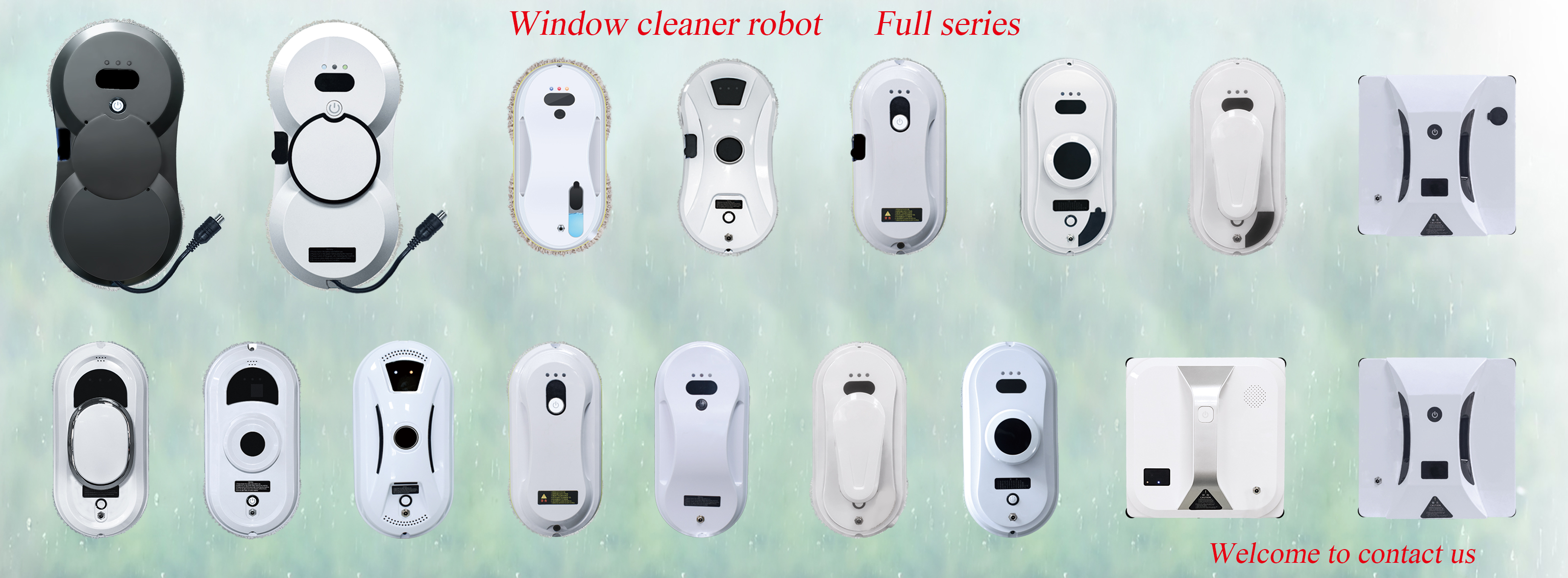 Motorized Smart Window Cleaning Robot For High Rise Buildings Household