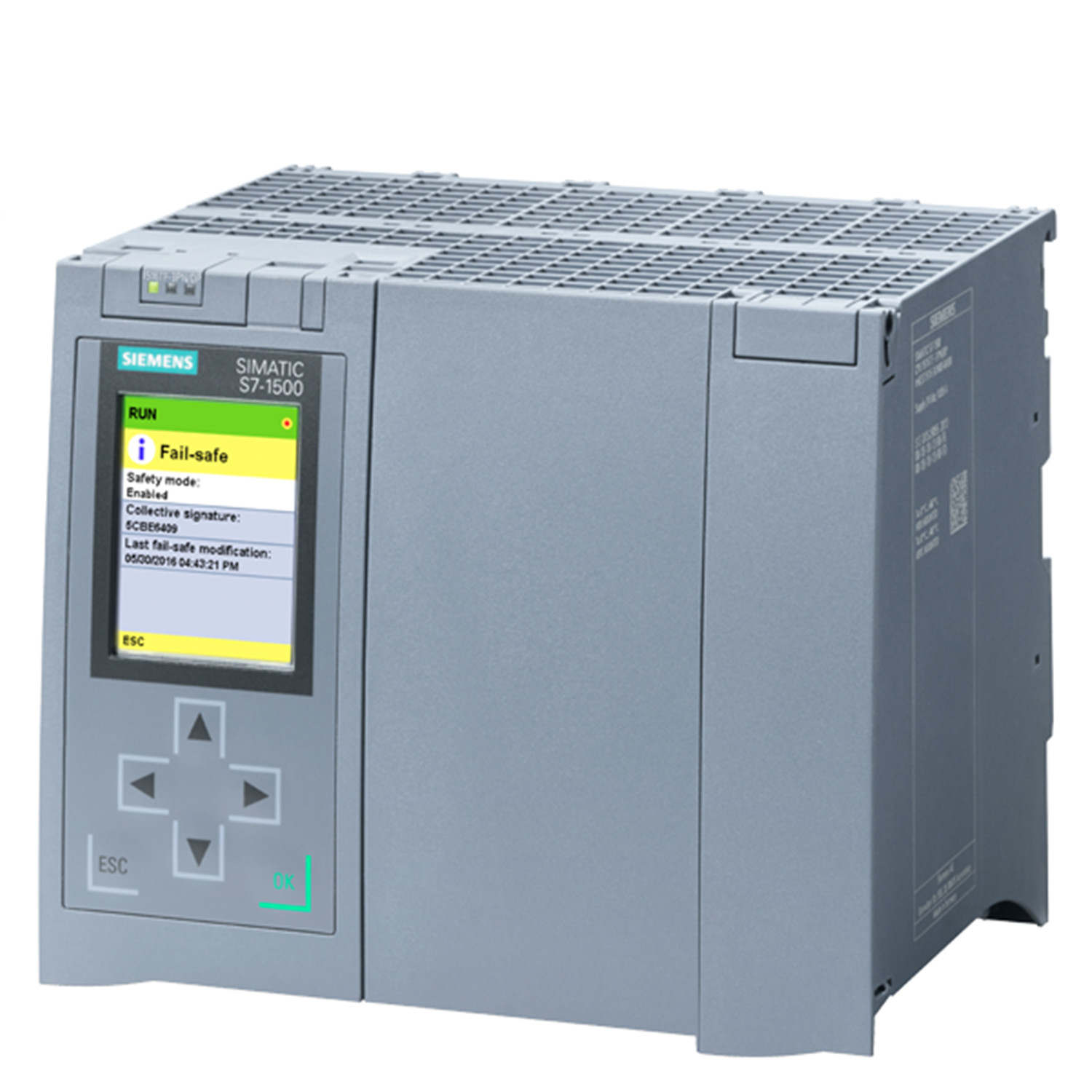 SIEMENS 6ES7516-3UN00-0AB0 PROFINET IRT WITH 2-PORT SWITCH, 2ND INTERFACE, ETHERNET, 3RD INTERFACE, PROFIBUS