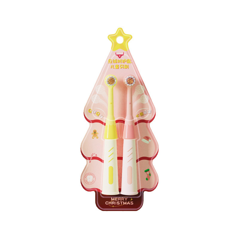 Customized Disposable PVC/PET transparent vacuum formed three fold sliding card toothbrush packaging