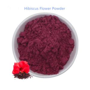 Buy cheap Roselle Extract Hyaluronic Acid Sodium Hyaluronate Hibiscus Flower Powder product