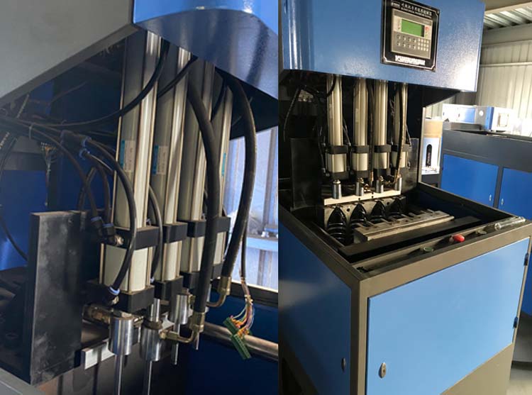 1L Semi Automatic Pet Plastic Water Bottle Blowing Making Machine with Easy Operation