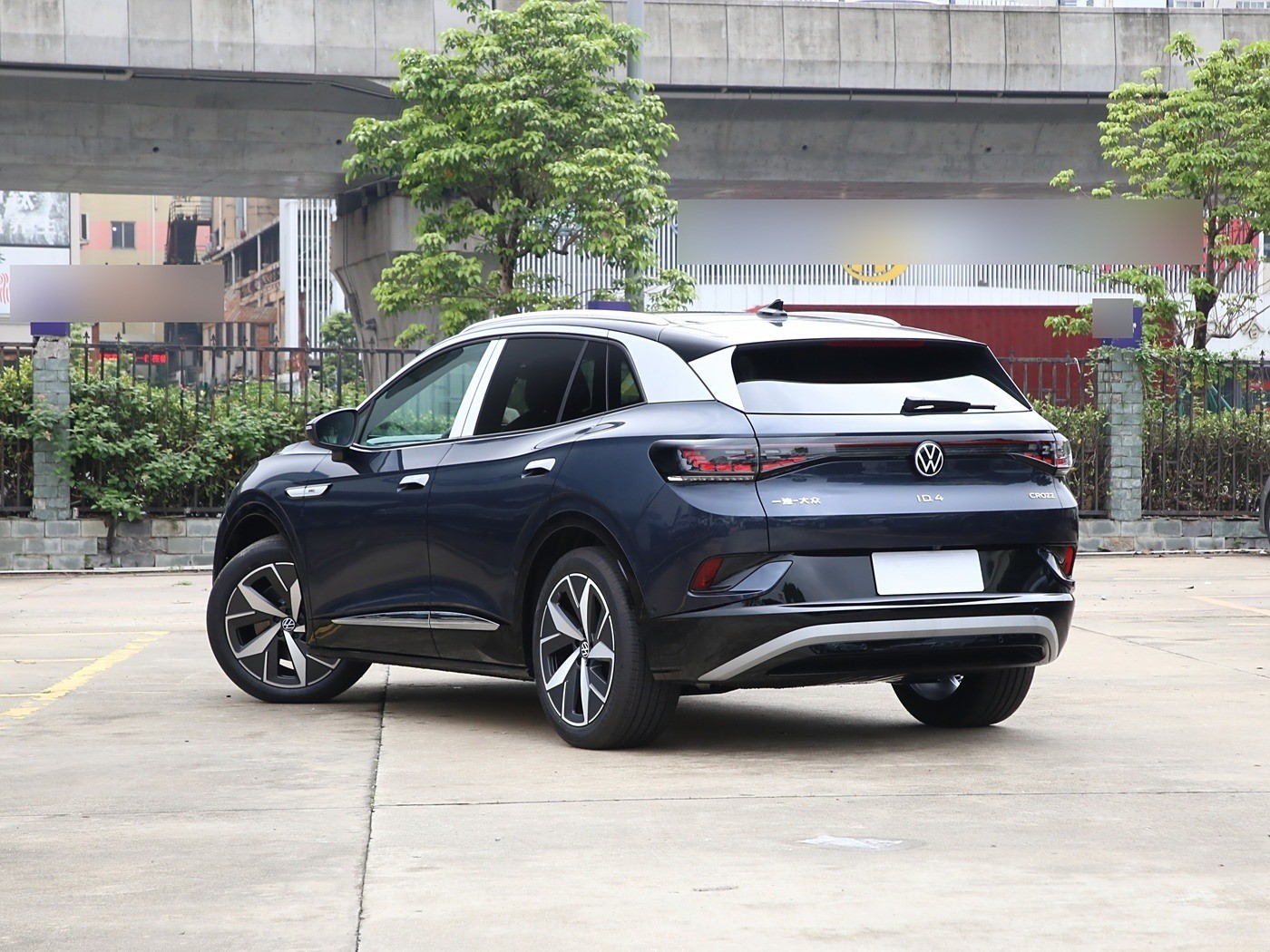 Volkswagen EV Car VW ID4 Crozz 4 Wheel New Energy Vehicle 160Km/H