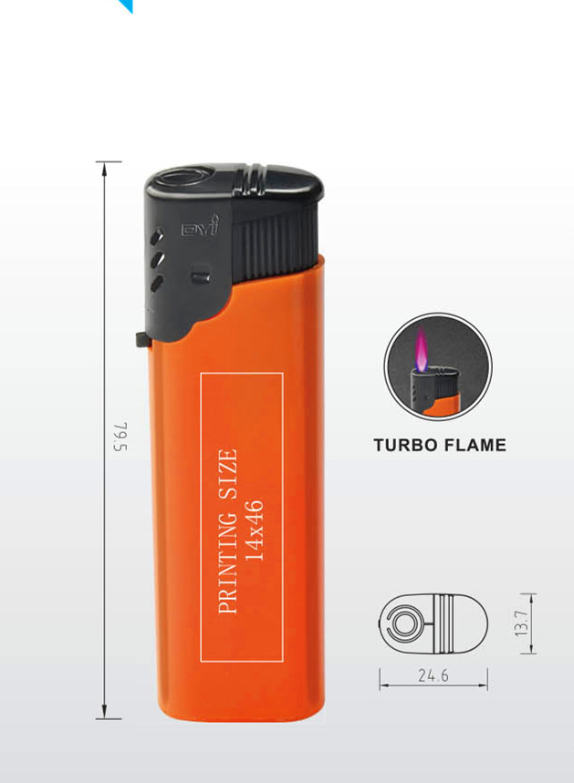 Hunan Dongyi High Quality Colorful Windproof Gas Lighter Dy-F002