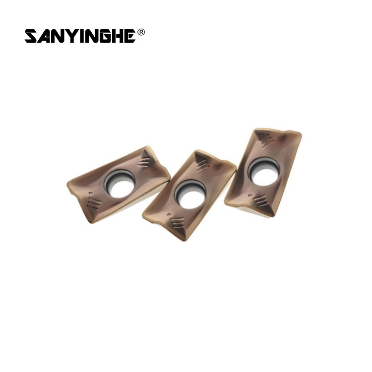 R390-170408M Indexable CNC Carbide Milling Inserts For Lathe Machine Milling Holder