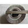 Buy cheap 185mm Diameter Industrial Stainless Steel Wire Roller Brush with Double Keyseat from wholesalers