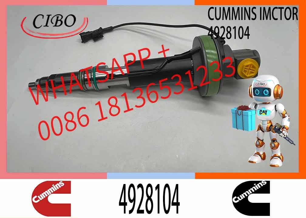 Construction Machinery PartsFuel Injector For QSK19 Diesel 4955526 Y431KO5199 4928104 For CUMMINS Diesel Engine