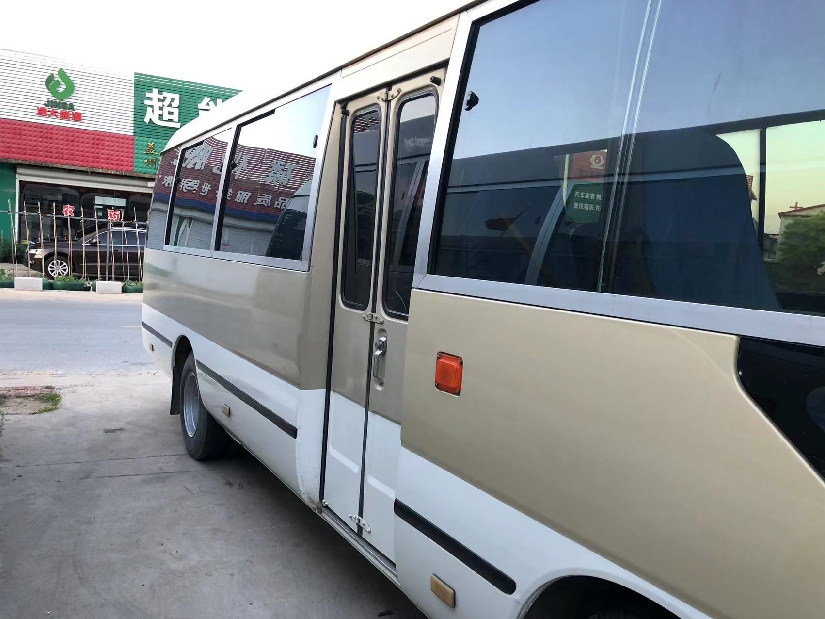 TOYOTA Used Coaster Bus With 16-30 Seats Diesel Engine & Gasoline Engine