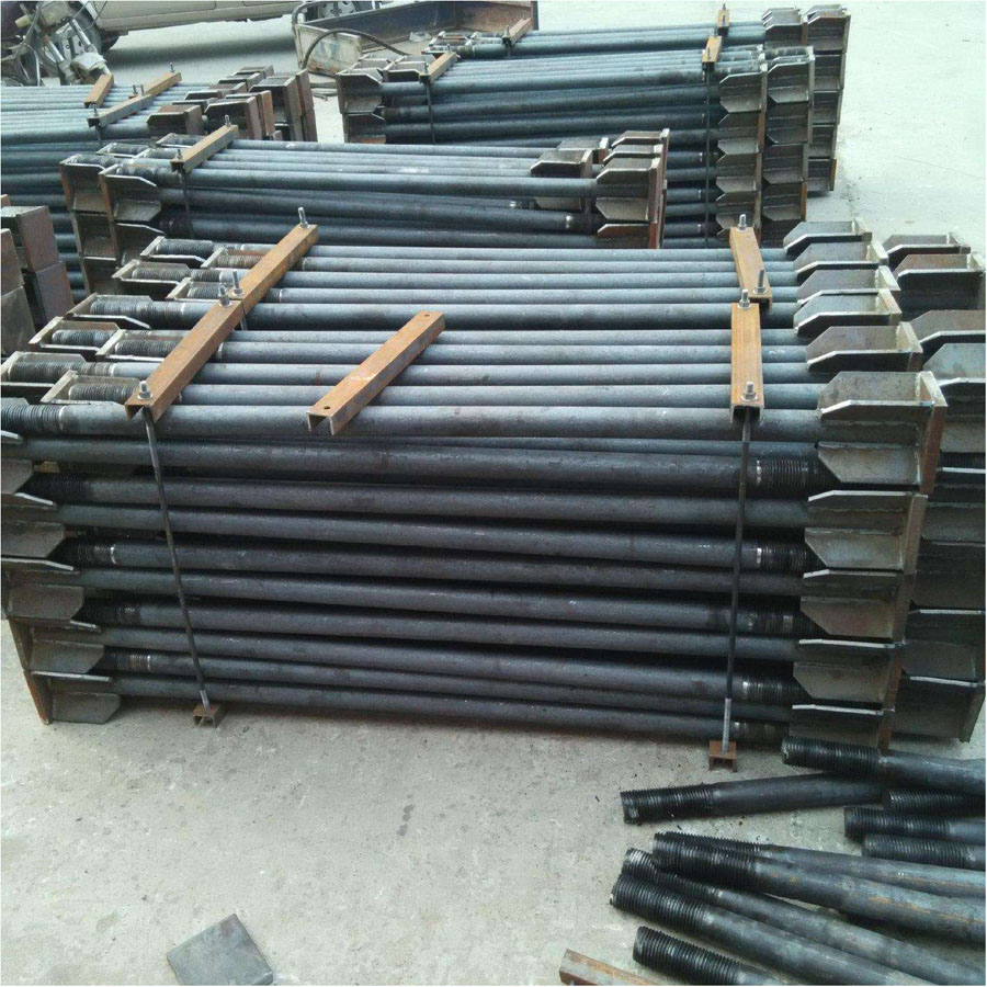 Street Light Poles Welding Parts with Heavy Steel Structure and Round Customized Frames