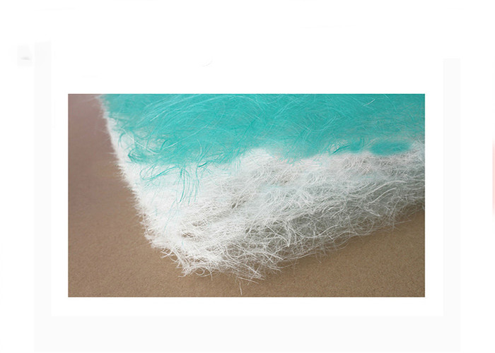 Retardant Ceiling Paint Booth Filters Customized Synthetic Fiber Media