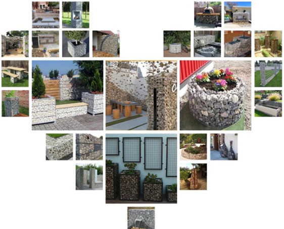 Double Twist Flood Control Gabion Fence Panels