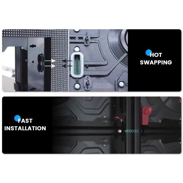 IP65 P6 Outdoor Fixed LED Advertising Display Screens LED Video Wall Smd 3535