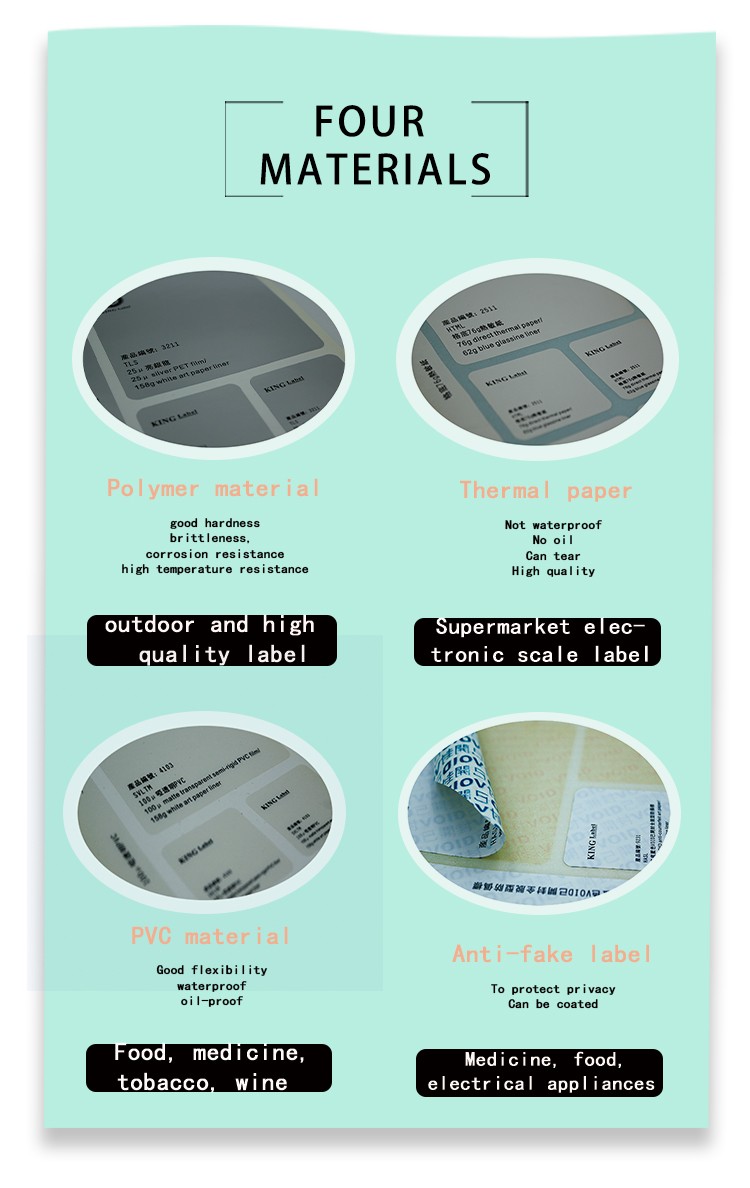 Steroid Bottle Printed Self Adhesive Labels 10 Ml Vial Label For Medical