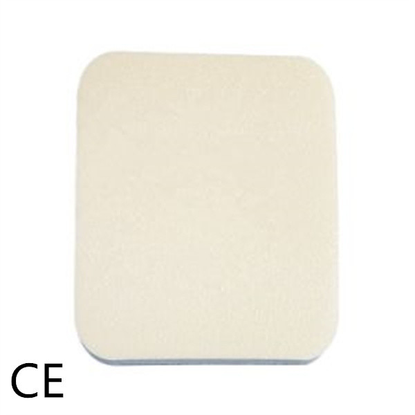 CE 5mm White Strong Aborbent Surgical Foam Dressig For Wound Care Healing