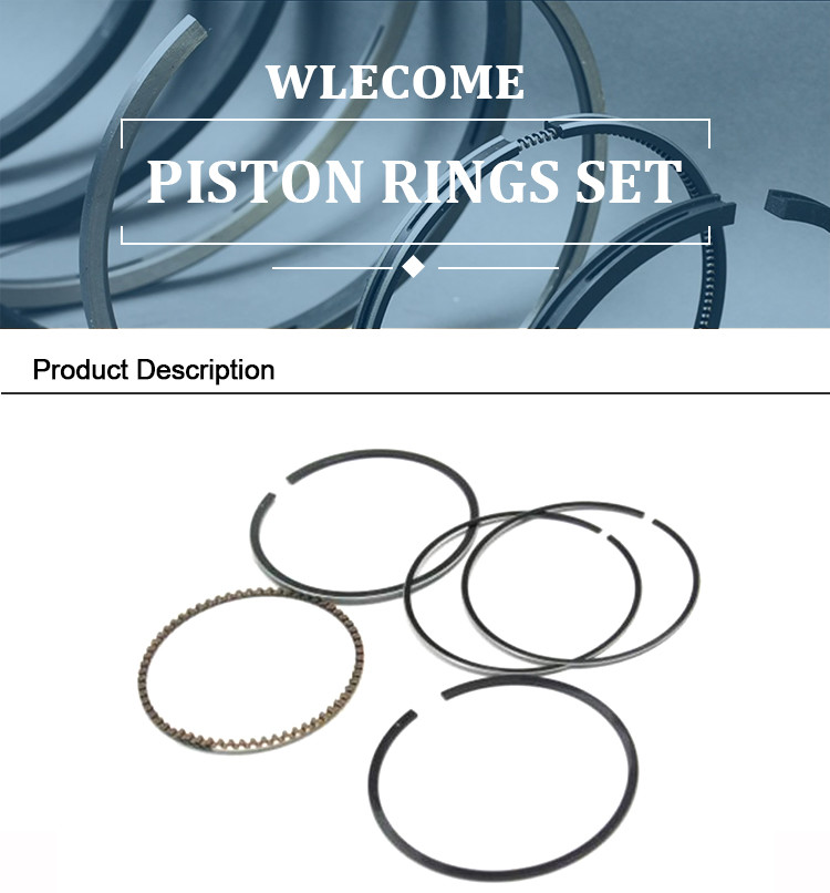 Diesel Engine Piston Ring Compressor S4E2 Excavator Engine Genunie Piston Ring 34417-09012
